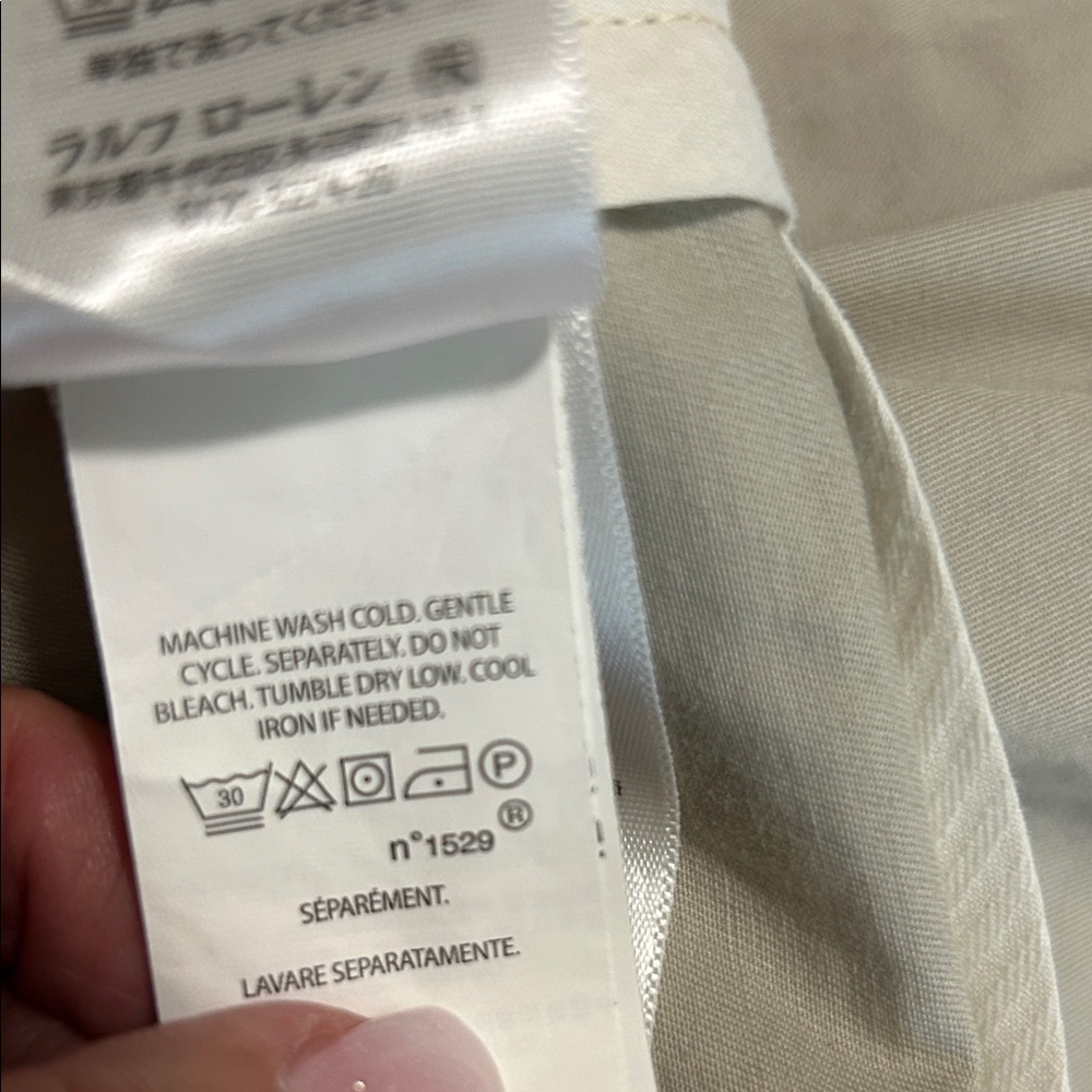 Polo Ralph Lauren stretch classic fit khaki pants Size 34 x 32 - Picture 6 of 7